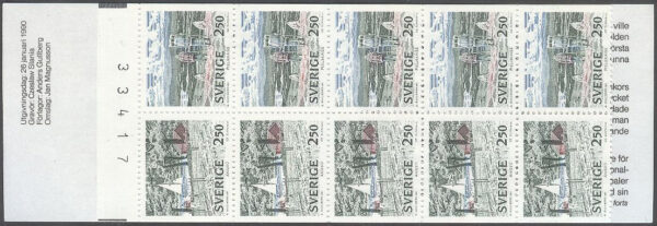 Sverige - F H 402 kn G3 Nationalparker 2, kpl **