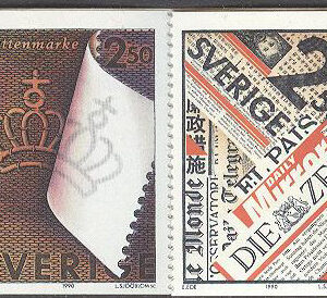 Sverige – F H 407 Bb RT Massa och papper, kpl **