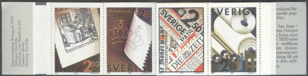 Sverige - F H 407 Bb RT Massa och papper, kpl **