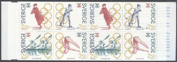 Sverige - F H 417 Olympiskt Guld I, kpl **