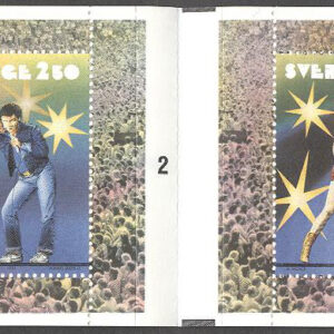 Sverige – F H 418 cyls 2 Rock och Pop, kpl **