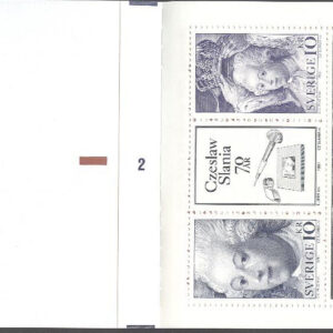 Sverige – F H 419 cyls 2 Czeslaw Slania 70 år, kpl **