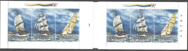 Sverige - F H 425 cyls 1 + kn Europa CEPT 1992 Columbus, kpl ** DUBBEL