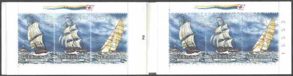 Sverige - F H 425 cyls 2 + kn Europa CEPT 1992 Columbus, kpl ** DUBBEL