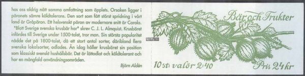 Sverige - F H 435 RT Bär och frukter, kpl **