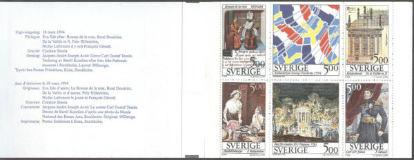 Sverige - F H 446 Kulturutbyte Sverige-Frankrike, kpl **