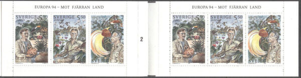 Sverige - F H 451 cyls 2 Europa CEPT 1994 Mot Fjärran Land, kpl **