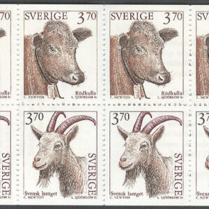 Sverige – F H 454 A Lantdjur 2, kpl **