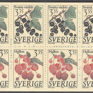 Sverige – F H 455 B cyls 2 + kn Bär, kpl ** Dubbel