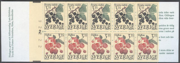 Sverige - F H 455 B cyls 2 + kn Bär, kpl ** Dubbel
