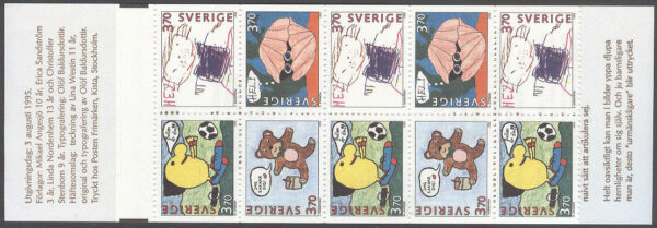 Sverige - F H 461 Hälsningsfrimärken IV, kpl **