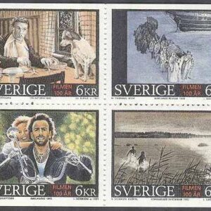 Sverige – F H 462 RT brett Filmen 100 år, kpl **