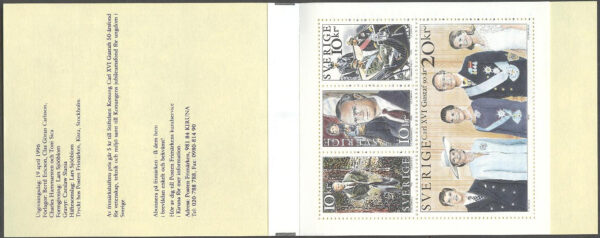 Sverige - F H 469 Carl XVI Gustaf 50 år, kpl **