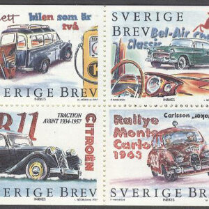Sverige – F H 487 kn Bilar, kpl **