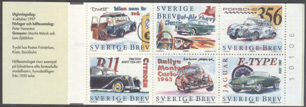 Sverige - F H 487 kn Bilar, kpl **