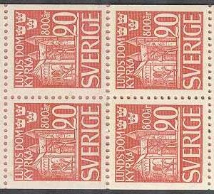 Sverige – F H  77 cyls 2 Lunds Domkyrka 800 år, kpl **