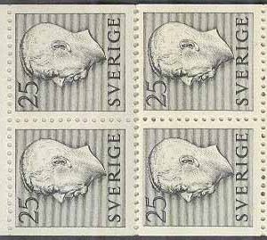 Sverige – F H  93 B Gustaf VI Adolf, typ I, kpl **