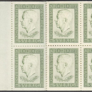 Sverige – F H  97 Gustav VI Adolf 70 år, kpl **