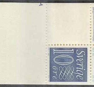 Sverige – F HA  10 OH cyls 1 fot Gustaf VI Adolf typ III, Ny Siffertyp , kpl **