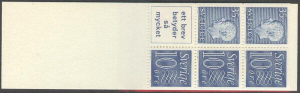 Sverige - F HA  11 A OH Gustaf VI Adolf typ III, Ny Siffertyp , kpl **
