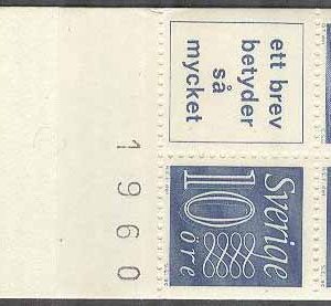 Sverige – F HA  11 A OH kn 4 + variant 3 Gustaf VI Adolf typ III, Ny Siffertyp , kpl **