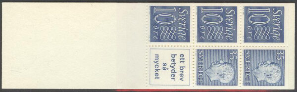 Sverige - F HA  11 A OV Gustaf VI Adolf typ III, Ny Siffertyp , kpl **