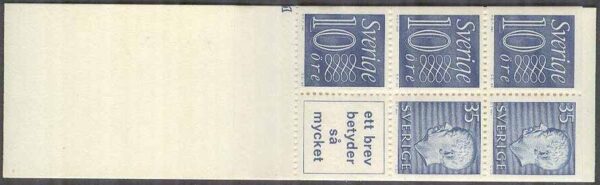 Sverige - F HA  11 A OV cyls 2 fot Gustaf VI Adolf typ III, Ny Siffertyp , kpl **