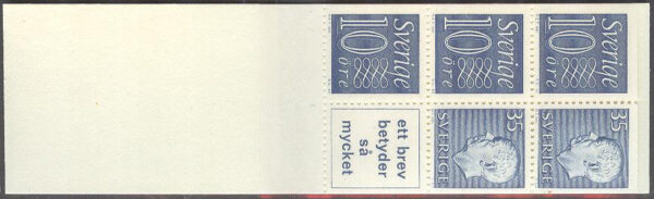 Sverige - F HA  11 A OV variant 2+3 Gustaf VI Adolf typ III, Ny Siffertyp , kpl **