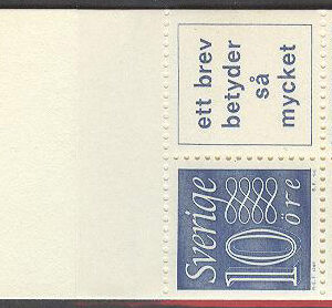 Sverige – F HA  11 A RV Gustaf VI Adolf typ III, Ny Siffertyp , kpl **
