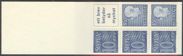 Sverige - F HA  11 A RV Gustaf VI Adolf typ III, Ny Siffertyp , kpl **