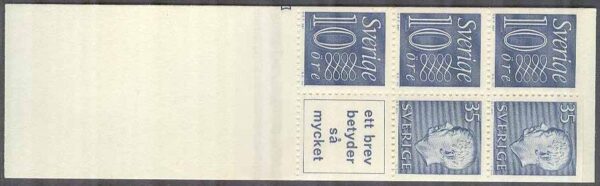 Sverige - F HA  11 Ba OV cyls 2 fot Gustaf VI Adolf typ III, Ny Siffertyp , kpl **