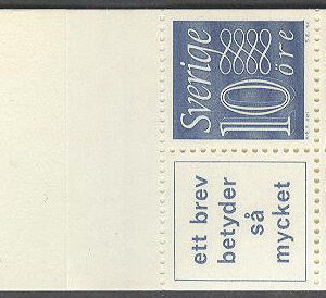 Sverige – F HA  11 Ba RH Gustaf VI Adolf typ III, Ny Siffertyp , kpl **