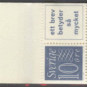 Sverige – F HA  11 Ba RV Gustaf VI Adolf typ III, Ny Siffertyp , kpl **