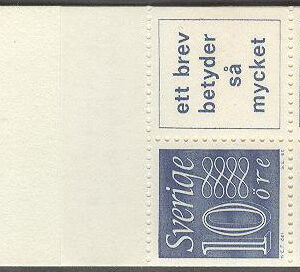 Sverige – F HA  11 Bb RV Gustaf VI Adolf typ III, Ny Siffertyp , kpl **