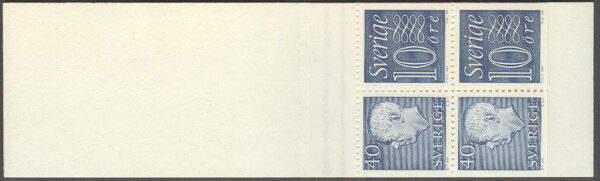 Sverige - F HA  12 A RH Gustaf VI Adolf typ III, Ny Siffertyp , kpl **
