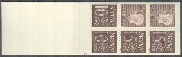 Sverige - F HA  13 A OH cyls 2 slinga Gustaf VI Adolf typ III, Ny Siffertyp , kpl **