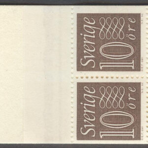 Sverige – F HA  13 A RH Gustaf VI Adolf typ III, Ny Siffertyp , kpl **