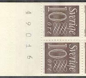 Sverige – F HA  13 B OV kn Gustaf VI Adolf typ III, Ny Siffert , kpl **