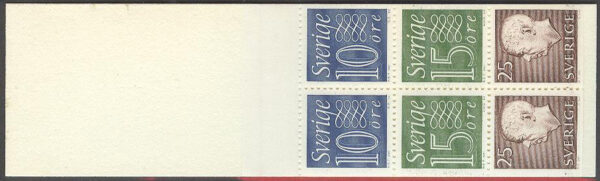 Sverige - F HA  14 A1R Gustaf VI Adolf typ III, Ny Siffertyp , kpl **