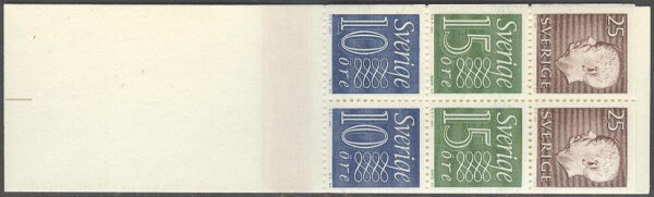 Sverige - F HA  14 B1O Gustaf VI Adolf typ III, Ny Siffertyp , kpl **