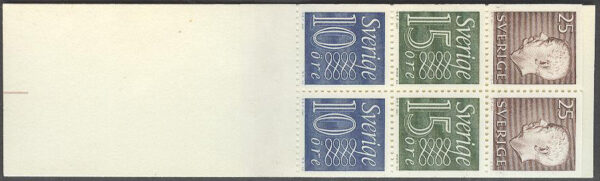 Sverige - F HA  14 B2O Gustaf VI Adolf typ III, Ny Siffertyp , kpl **