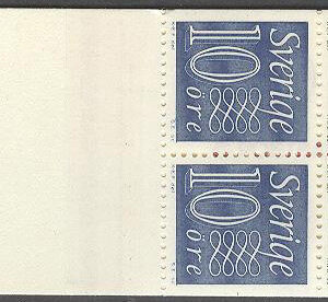 Sverige – F HA  14 D2O Gustaf VI Adolf typ III, Ny Siffertyp , kpl **