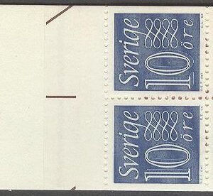 Sverige – F HA  14 D2R regm+sneds Gustaf VI Adolf typ III, Ny Siffertyp , kpl **