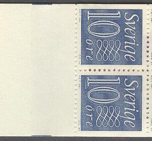 Sverige – F HA  14 F2O regm Gustaf VI Adolf typ III, Ny Siffertyp , kpl **