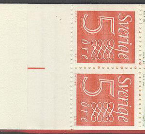 Sverige – F HA  15 AO Gustaf VI Adolf typ III, Ny Siffertyp , kpl **