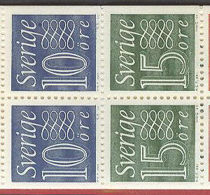 Sverige – F HA  16 A2R Gustaf VI Adolf typ III, Ny Siffertyp , kpl **