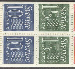 Sverige – F HA  16 BO Gustaf VI Adolf typ III, Ny Siffertyp , kpl **