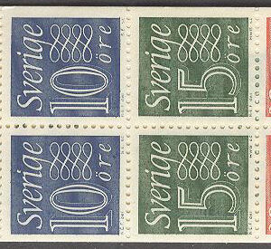 Sverige – F HA  16 BR Gustaf VI Adolf typ III, Ny Siffertyp , kpl **