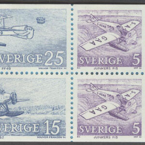 Sverige – F HA  21 B Postflyg, kpl **