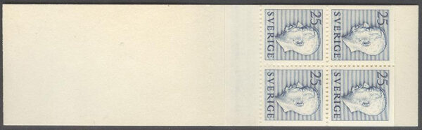 Sverige - F HA   3 O Gustaf VI Adolf typ I, kpl **